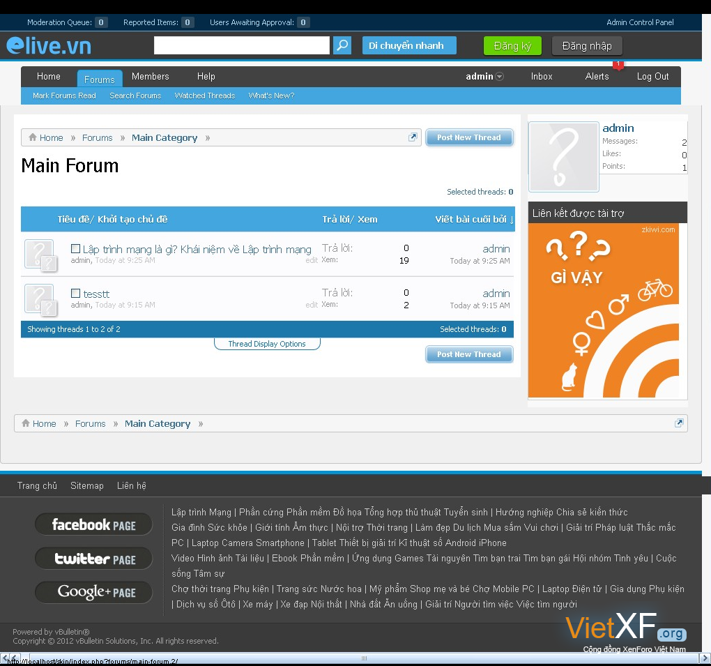 Main Forum   XenForo